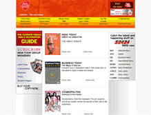 Tablet Screenshot of indiatodaygroup.com